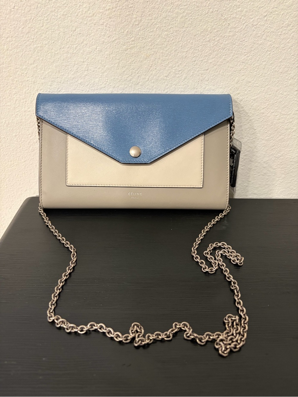 Celine Pocket Envelope Chain Bag